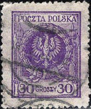 Poland 1924 Definitives - Eagle in Laurel Wreath-Stamps-Poland-StampPhenom