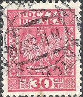 Poland 1932 -1933 Definitives - Coat of Arms-Stamps-Poland-StampPhenom