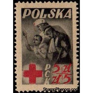 Poland 1947 Red Cross
