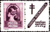 Poland 1948 Tuberculosis Control-Stamps-Poland-StampPhenom