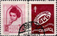 Poland 1948 Tuberculosis Control-Stamps-Poland-StampPhenom