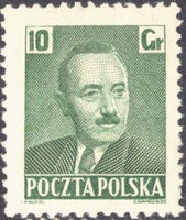 Poland 1950 Boleslaw Bierut - Values in Groszy-Stamps-Poland-StampPhenom