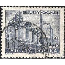 Poland 1951 Nowa Huta Steelworks