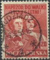 Poland 1951 Six Years Plan-Stamps-Poland-StampPhenom