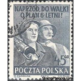Poland 1951 Six Years Plan