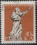 Poland 1955 Adam Mickiewicz, Death Centenary-Stamps-Poland-StampPhenom