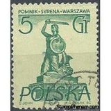 Poland 1955 Warsaw Statues