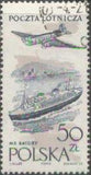 Poland 1957 - 1958 Airplane over Towns and Landscapes-Stamps-Poland-StampPhenom