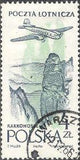 Poland 1957 - 1958 Airplane over Towns and Landscapes-Stamps-Poland-StampPhenom