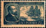 Poland 1957 Centenary of the Birth of Jozef Konrad-Stamps-Poland-StampPhenom