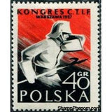 Poland 1957 Fire Brigade