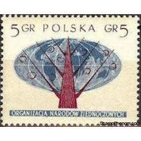 Poland 1957 U.N.O. Commemoration