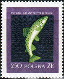 Poland 1958 Fish-Stamps-Poland-StampPhenom