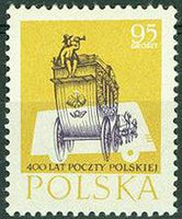 Poland 1958 The 400th Anniversary of Polish Post (issue 2)-Stamps-Poland-StampPhenom