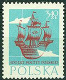 Poland 1958 The 400th Anniversary of Polish Post (issue 2)-Stamps-Poland-StampPhenom