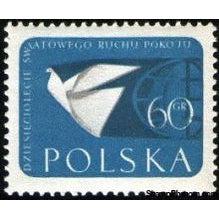 Poland 1959 10th Anniversary of the World Movement for Peace
