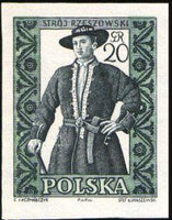 Poland 1959 Folk Costumes-Stamps-Poland-StampPhenom