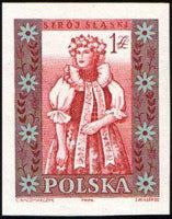 Poland 1959 Folk Costumes-Stamps-Poland-StampPhenom