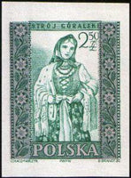 Poland 1959 Folk Costumes-Stamps-Poland-StampPhenom