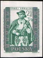 Poland 1959 Folk Costumes-Stamps-Poland-StampPhenom