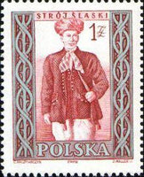 Poland 1959 Folk Costumes-Stamps-Poland-StampPhenom