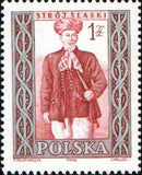 Poland 1959 Folk Costumes-Stamps-Poland-StampPhenom