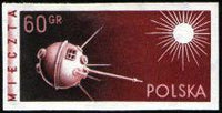 Poland 1959 Satellites-Stamps-Poland-StampPhenom