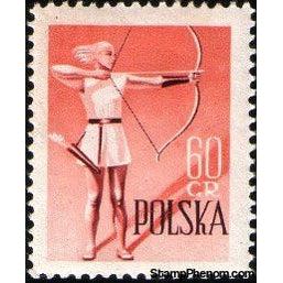 Poland 1959 Sports-Stamps-Poland-StampPhenom