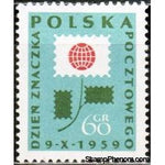 Poland 1959 Stamp Day