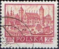 Poland 1960 Historic Polish Cities-Stamps-Poland-StampPhenom