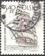 Poland 1964 Sailboats I-Stamps-Poland-StampPhenom