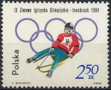 Poland 1964 Winter Olympics-Stamps-Poland-StampPhenom