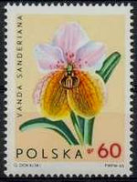 Poland 1965 Orchids-Stamps-Poland-StampPhenom