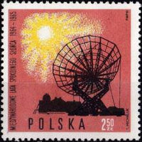 Poland 1965 Quiet Sun Year-Stamps-Poland-StampPhenom