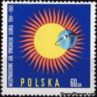 Poland 1965 Quiet Sun Year