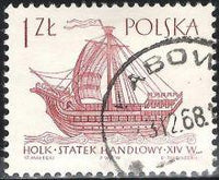 Poland 1965 Sailboats II-Stamps-Poland-StampPhenom
