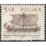 Poland 1965 Sailboats II-Stamps-Poland-StampPhenom