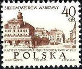 Poland 1965 Warsaw, 700th Anniversary-Stamps-Poland-StampPhenom