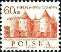 Poland 1965 Warsaw, 700th Anniversary-Stamps-Poland-StampPhenom