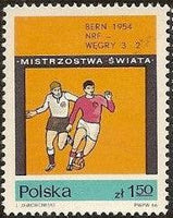 Poland 1966 Football World Cup - England-Stamps-Poland-StampPhenom