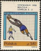 Poland 1966 Football World Cup - England-Stamps-Poland-StampPhenom