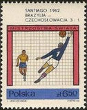 Poland 1966 Football World Cup - England-Stamps-Poland-StampPhenom