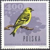 Poland 1966 Forest Birds-Stamps-Poland-StampPhenom