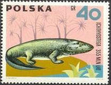 Poland 1966 Prehistoric Creatures-Stamps-Poland-StampPhenom