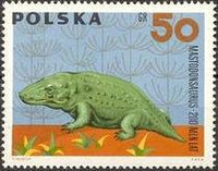 Poland 1966 Prehistoric Creatures-Stamps-Poland-StampPhenom