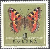 Poland 1967 Butterflies-Stamps-Poland-StampPhenom