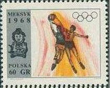 Poland 1968 Summer Olympic Games-Stamps-Poland-StampPhenom