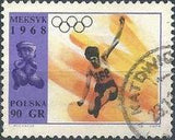 Poland 1968 Summer Olympic Games-Stamps-Poland-StampPhenom