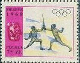 Poland 1968 Summer Olympic Games-Stamps-Poland-StampPhenom