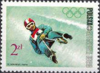 Poland 1968 Winter Olympic Games-Stamps-Poland-StampPhenom